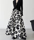 Floral Canvas Skirt